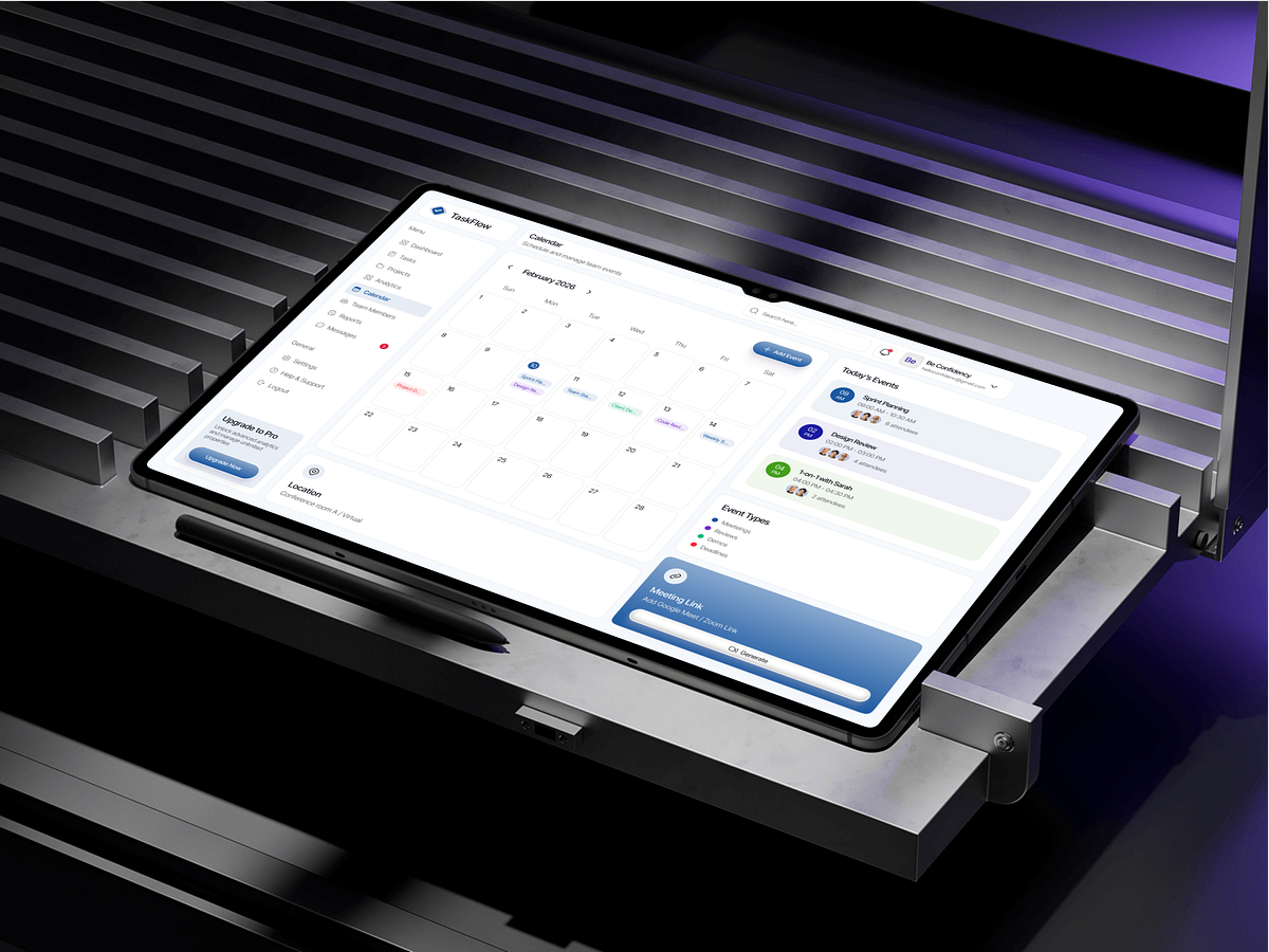 TaskFlow → Complete Task Management | SaaS | Web App Image 4