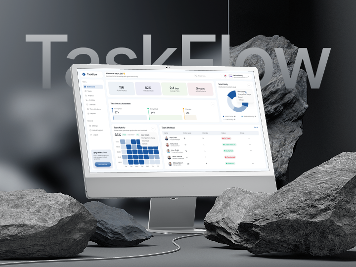 Task Management Dashboard| SaaS | Web App - Iliasmiah - Medium