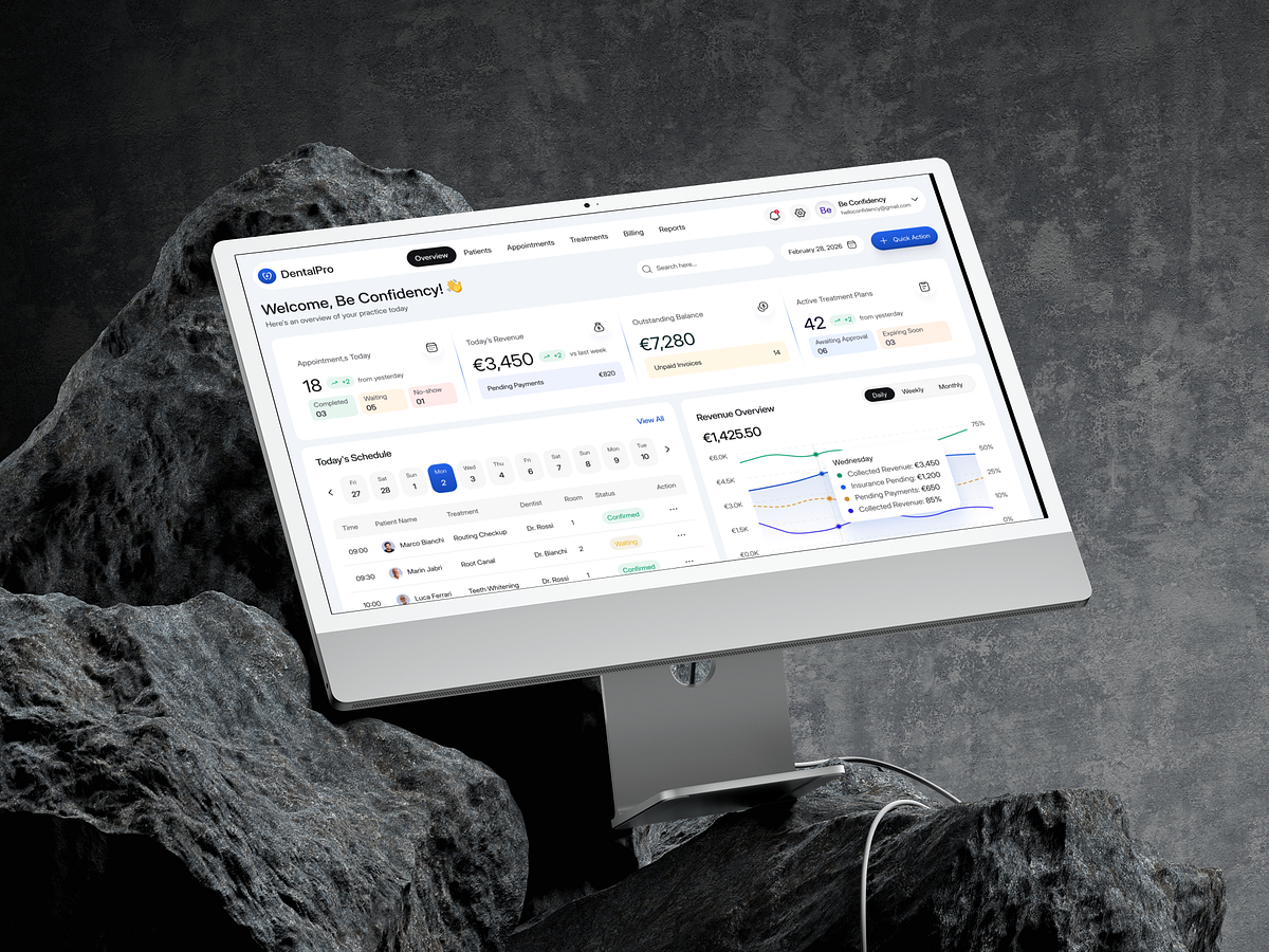 DentalPro - Dental Practice Management Dashboard Image 2