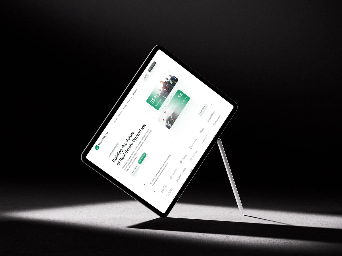 RealEstate Pro → Company Overview & Brand Story | SaaS Website Image 4