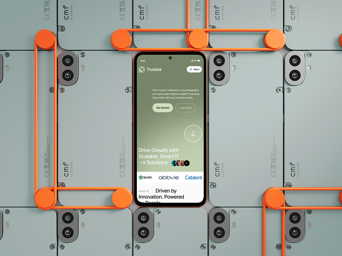 Modern IT Services & Technology Solutions  Responsive Website Image 2