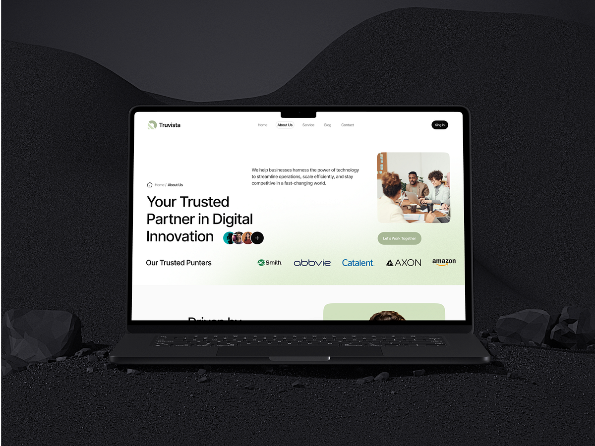 Modern IT Services & Digital Innovation Responsive Website Image 3