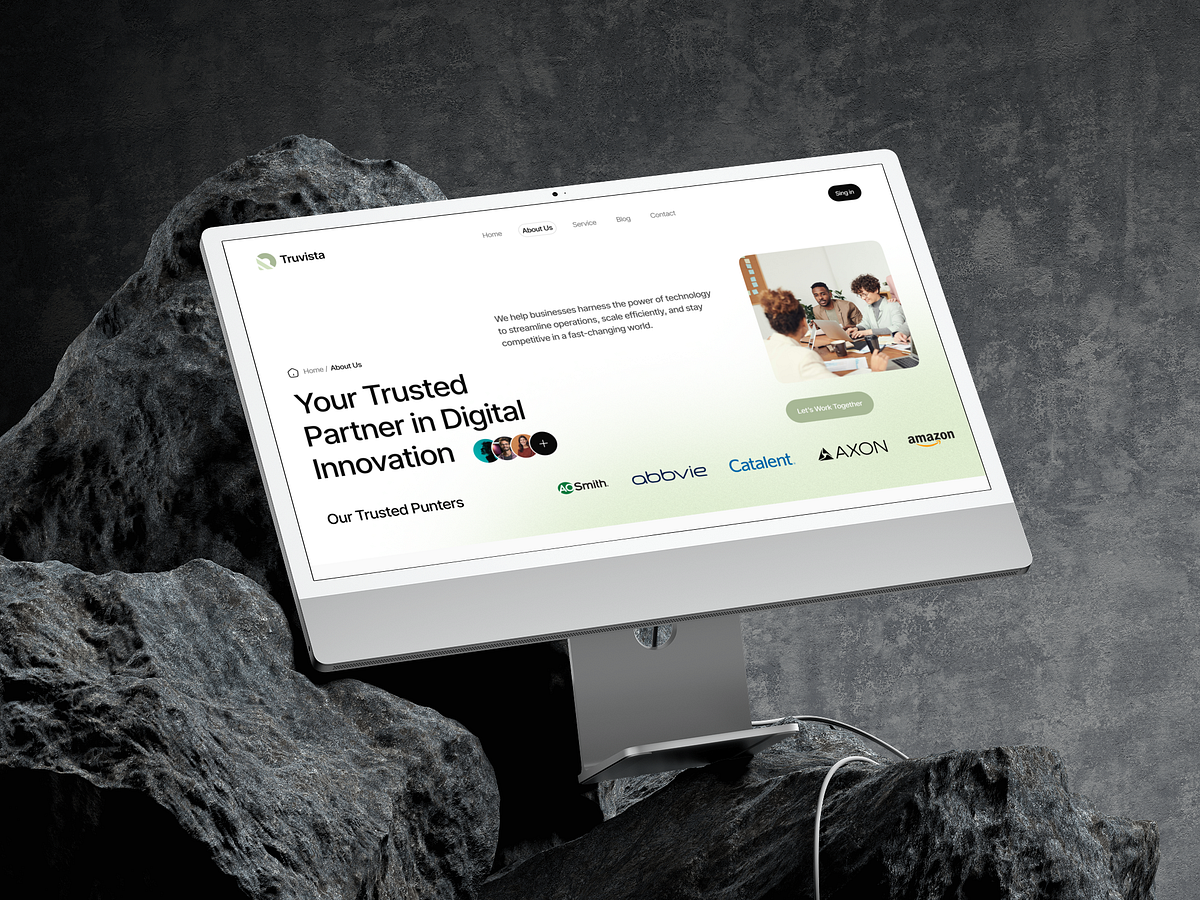 Modern IT Services & Digital Innovation Responsive Website Image 4