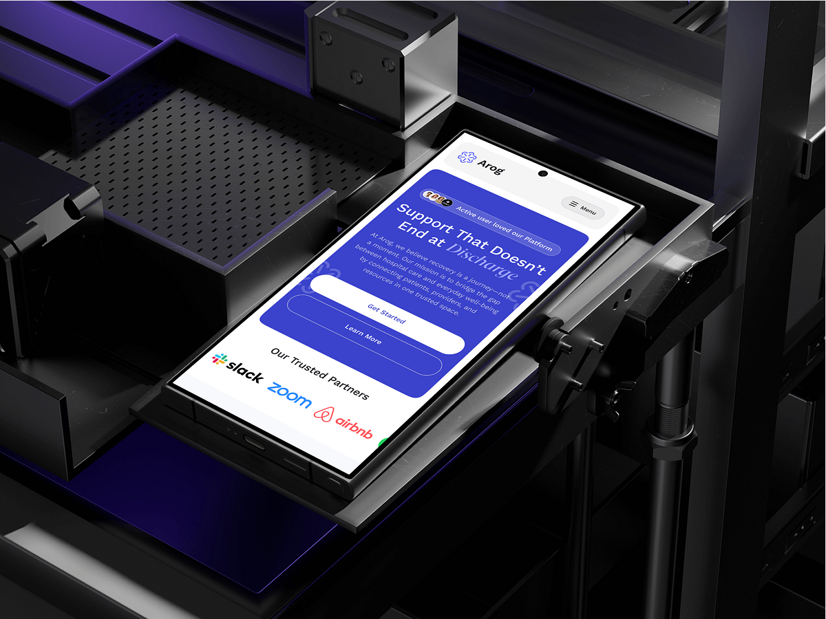 Arog - Healthcare Services & Recovery Support Website Image 1