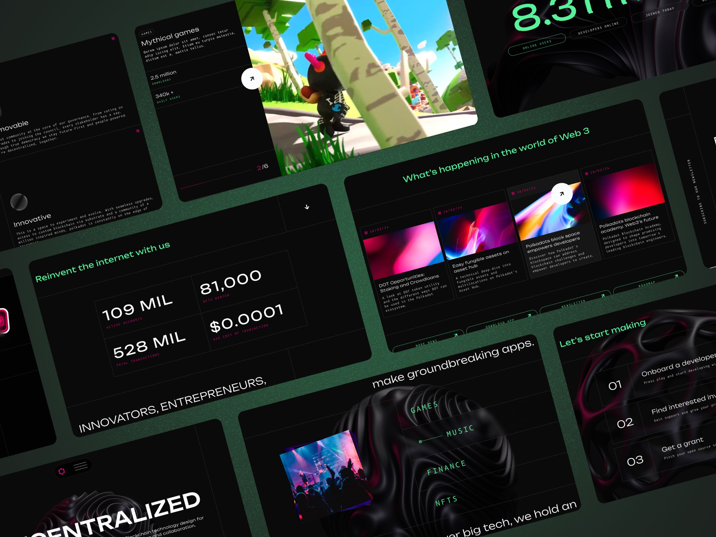 Web3 homepage  Image 0