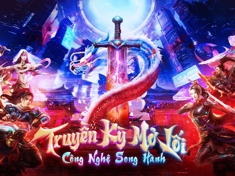 Key Visual for Game | KV for VNG Vo Lam Truyen Ky
