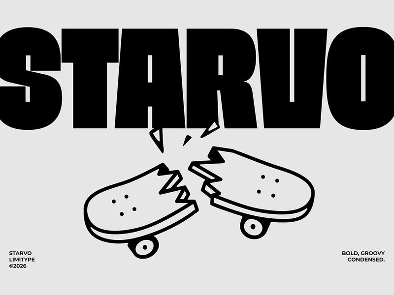 Starvo - Bold Condensed Font