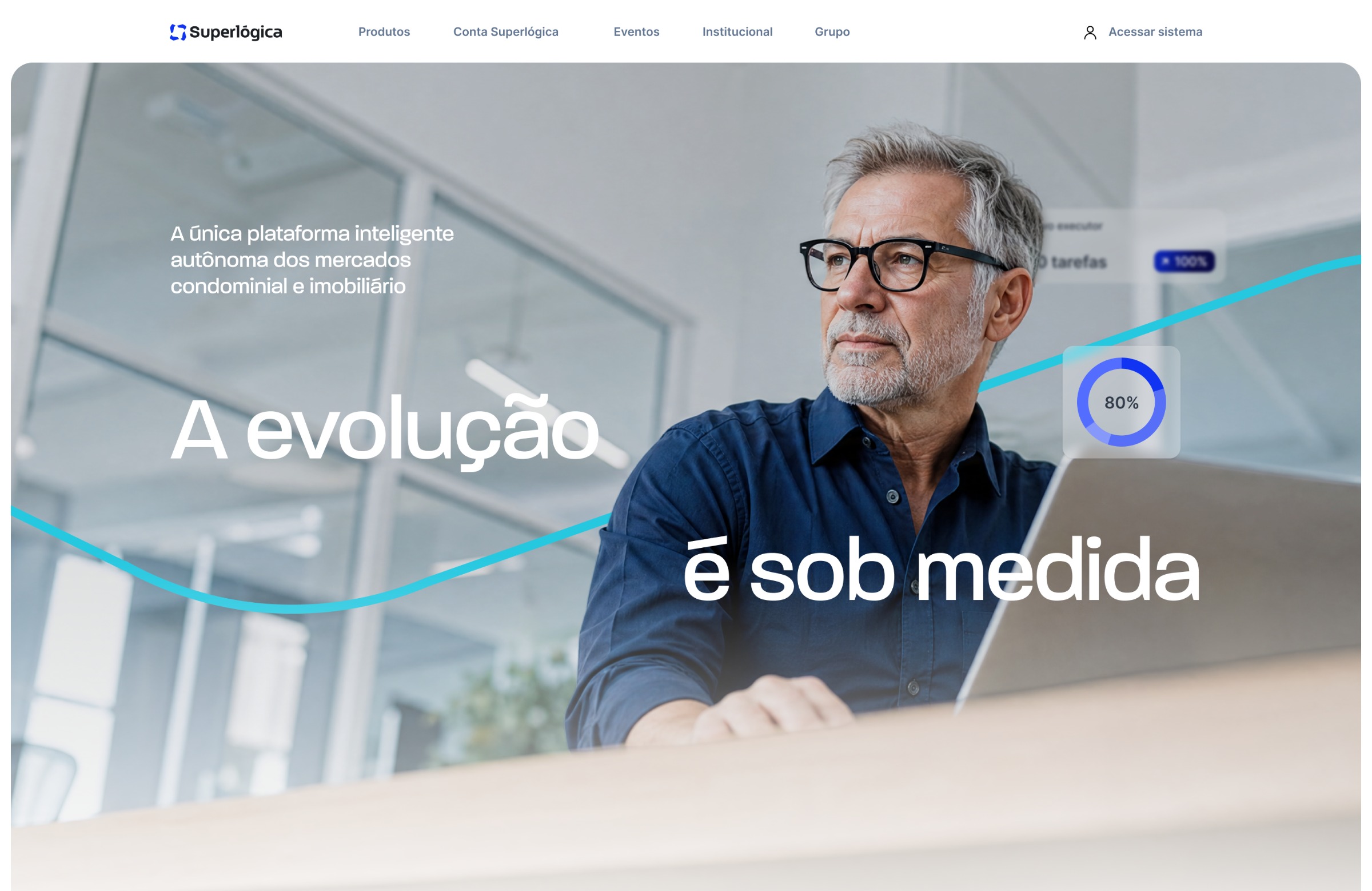 Superlógica Homepage Image 1