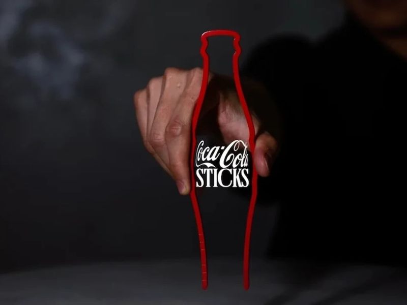 Coca-Cola Just Turned Its Iconic Bottle Into Chopsticks