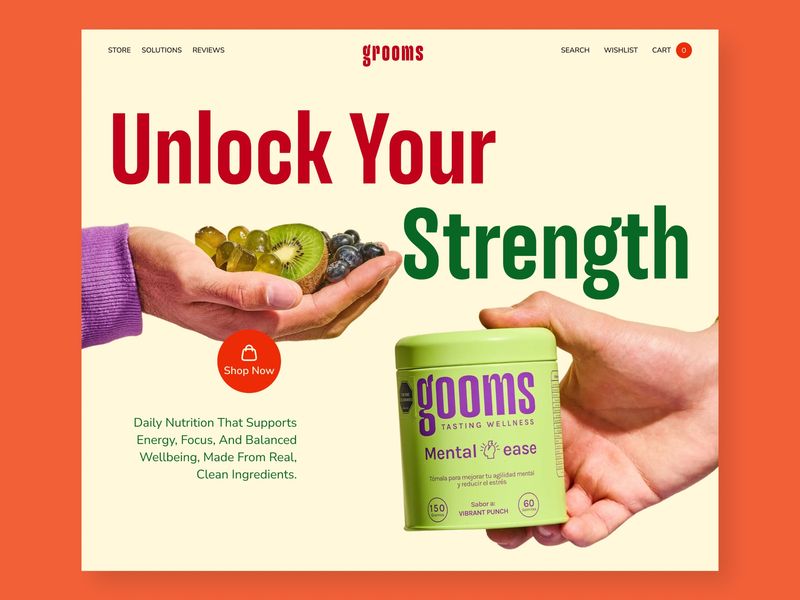 Supplement Landing Page