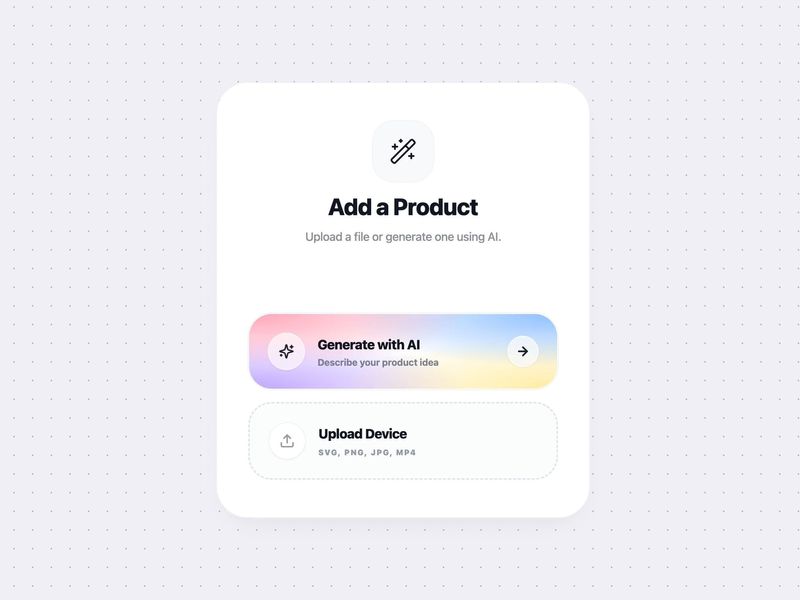 AI Smart Upload