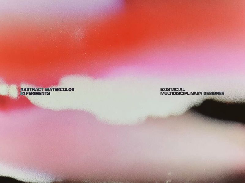 abstract watercolor experiments 🫖⛓️💥🪭