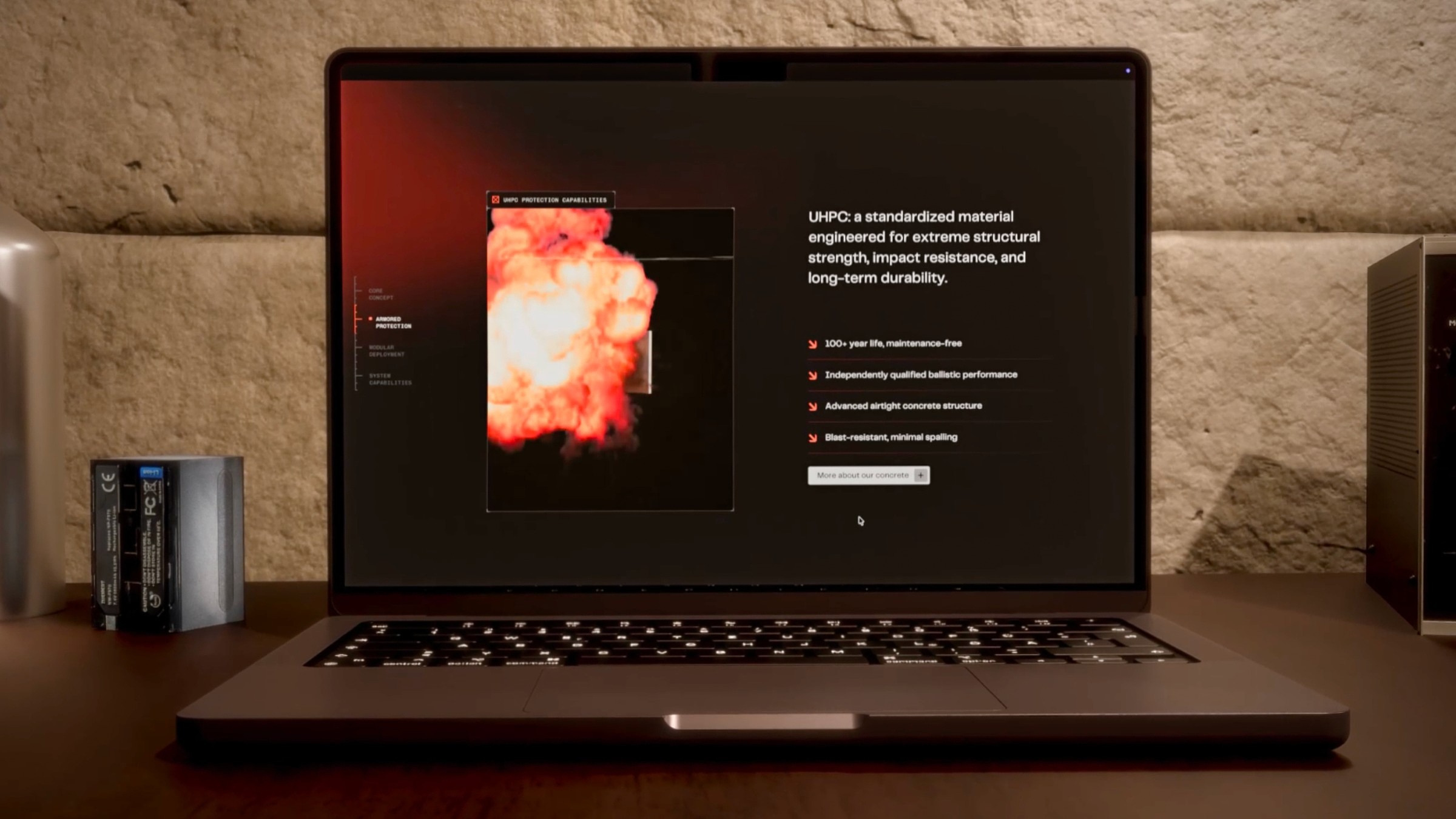 Vaulk — Website & 3D Experience for Modular Shelters Image 3