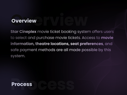 Redesign Star Cineplex | Ticket booking Case Study