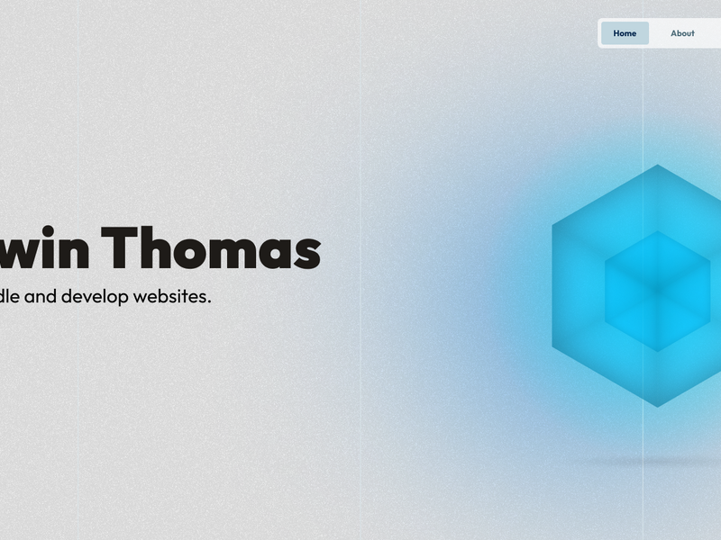 Ashwin Thomas | Web developer, Designer