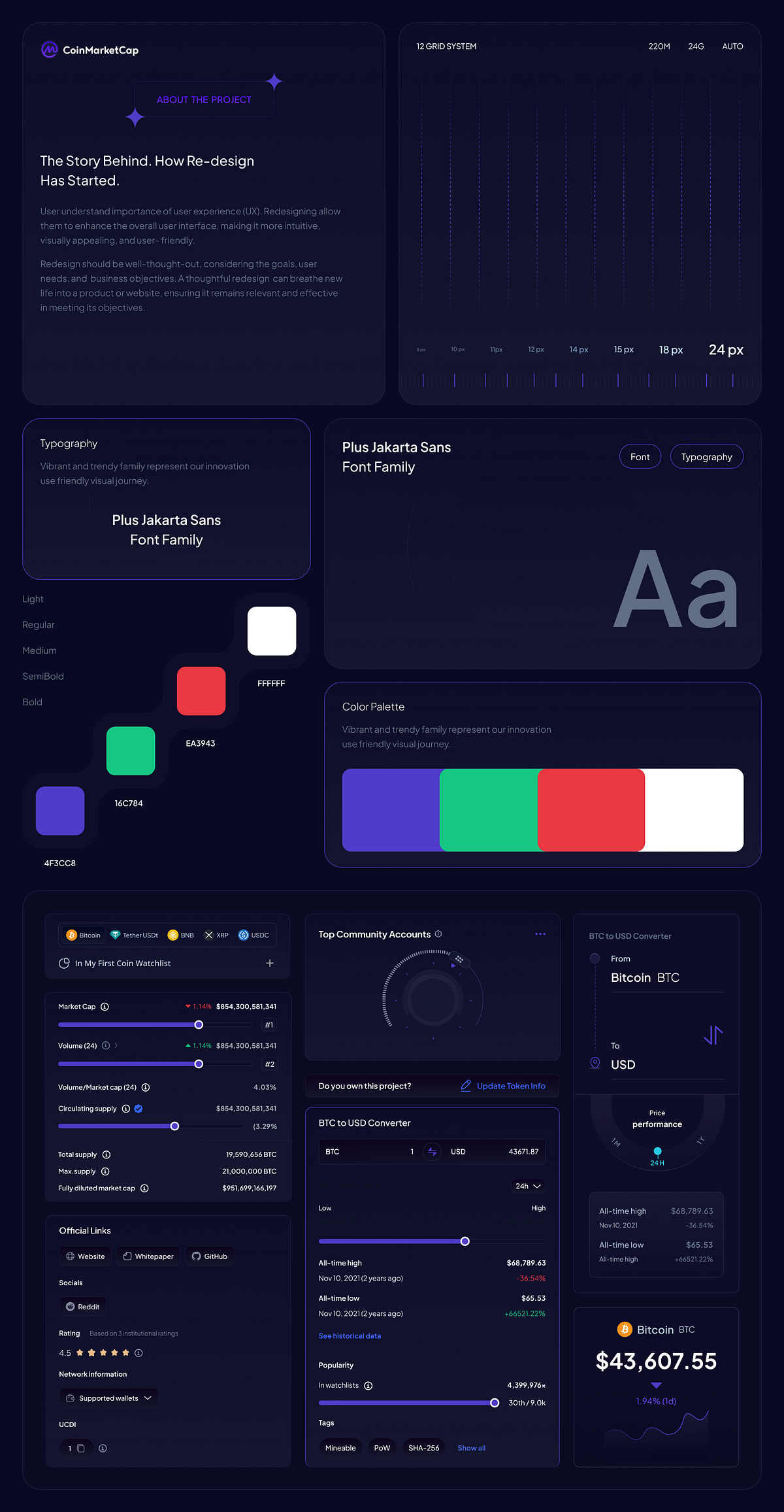 CoinMarketCap Interface Redesign Image 3