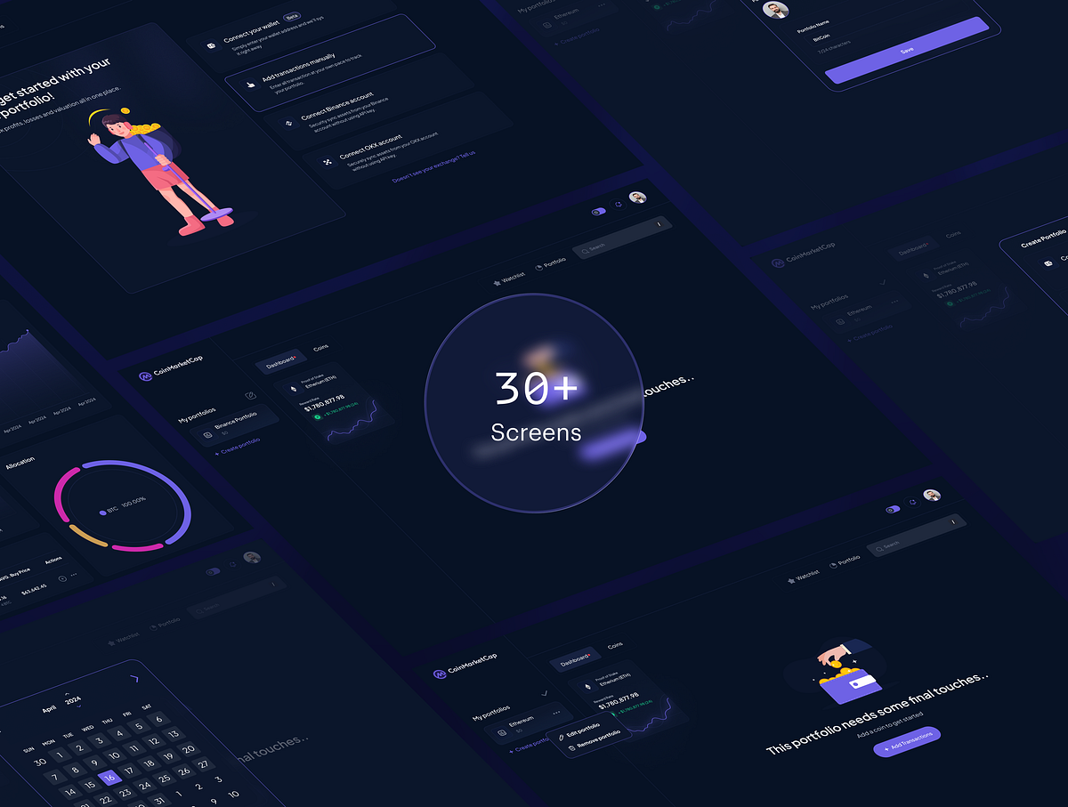 CoinMarketCap Interface Redesign Image 4