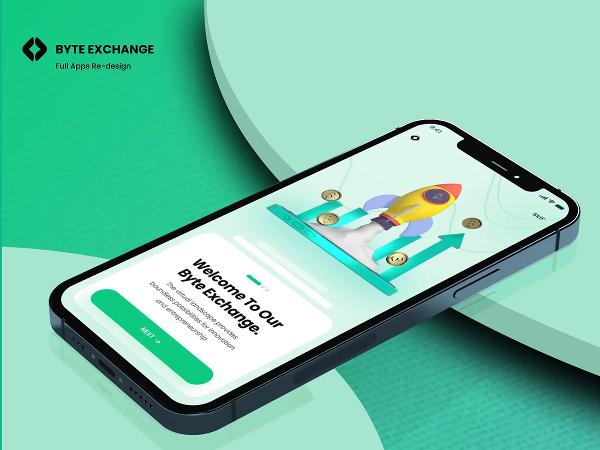Crypto Exchange App UI — Web3 Wallet Mobile Design Image 0