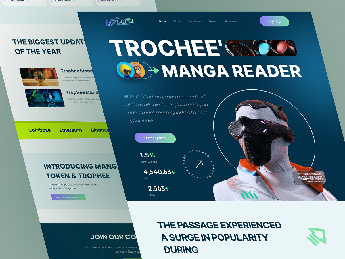 Thochee Landing Page - Website Redesign Animation Image 1