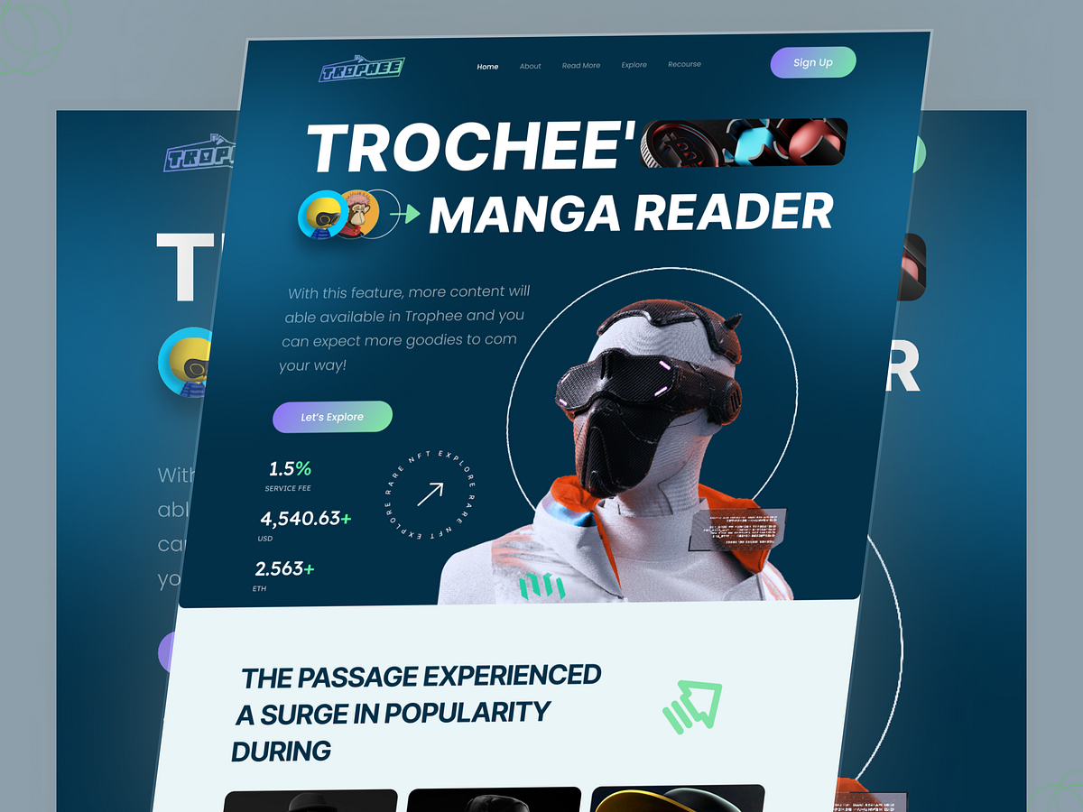 Thochee Landing Page - Website Redesign Animation Image 2