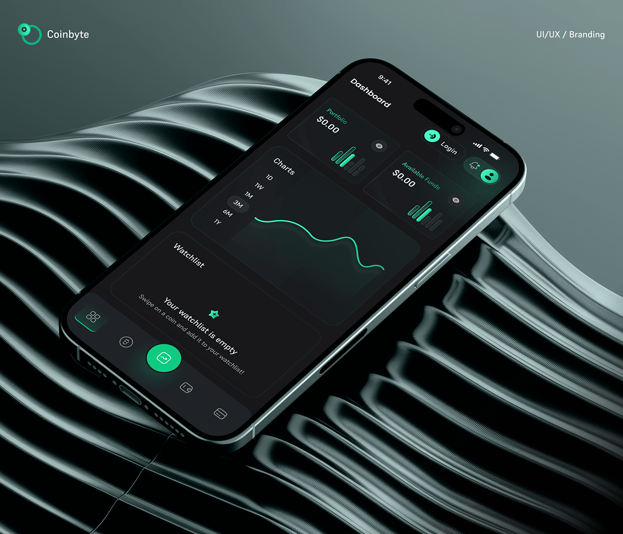 Coinbyte Redesign Crypto Exchange App | UI/UX Design Image 0