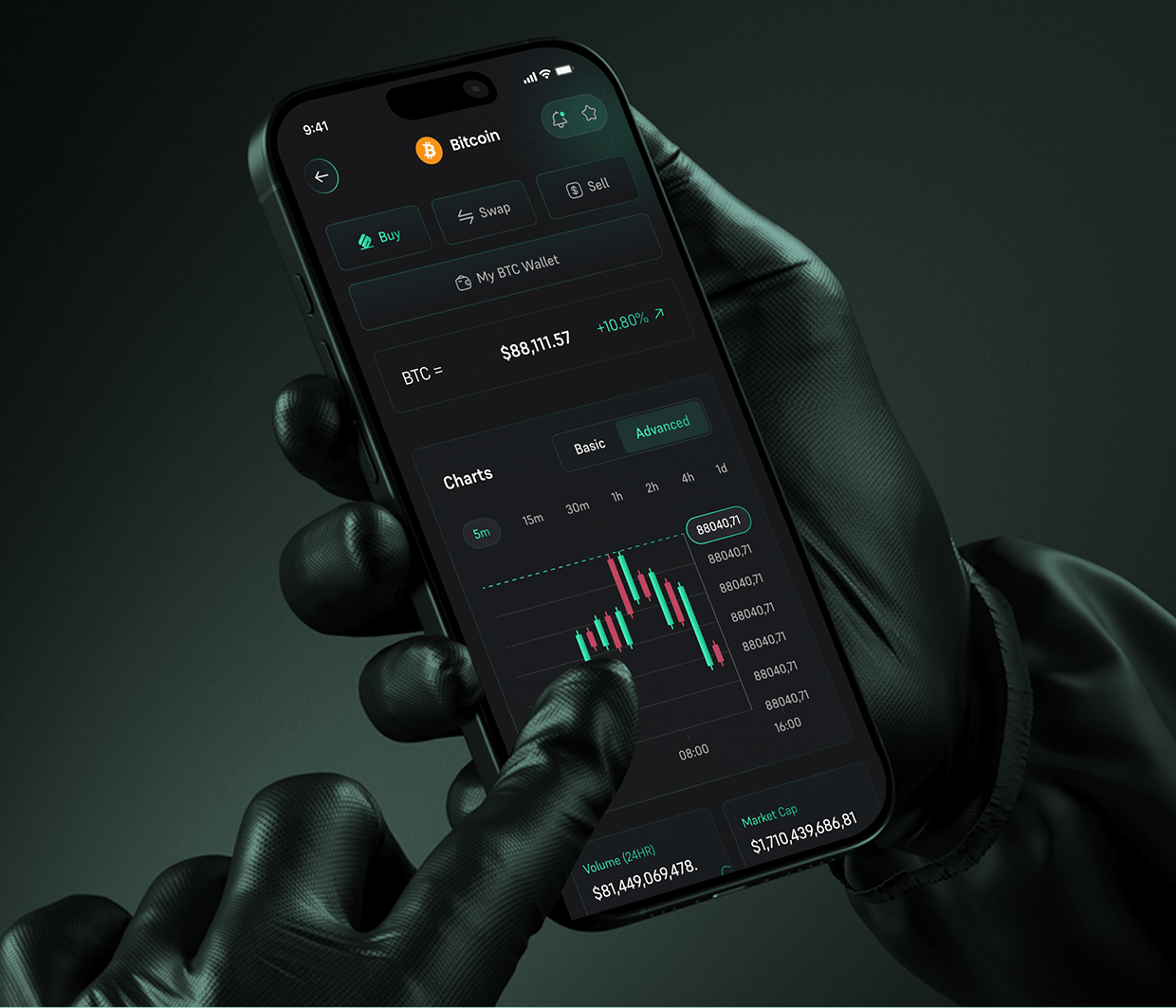 Coinbyte Redesign Crypto Exchange App | UI/UX Design Image 3