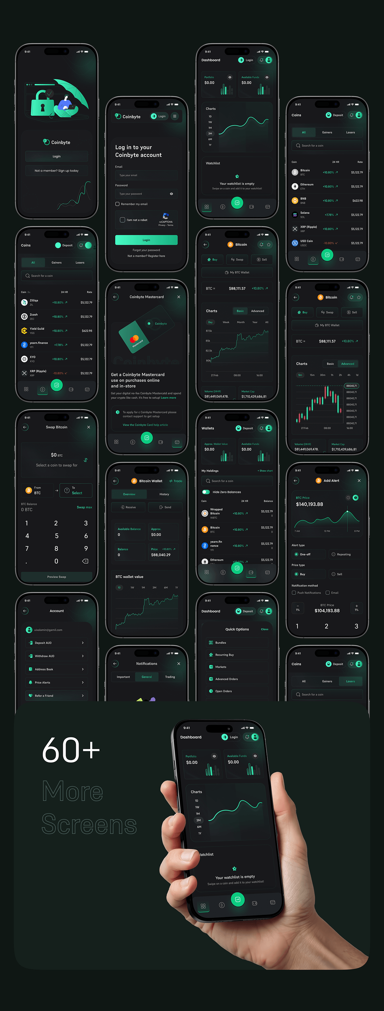 Coinbyte Redesign Crypto Exchange App | UI/UX Design Image 16
