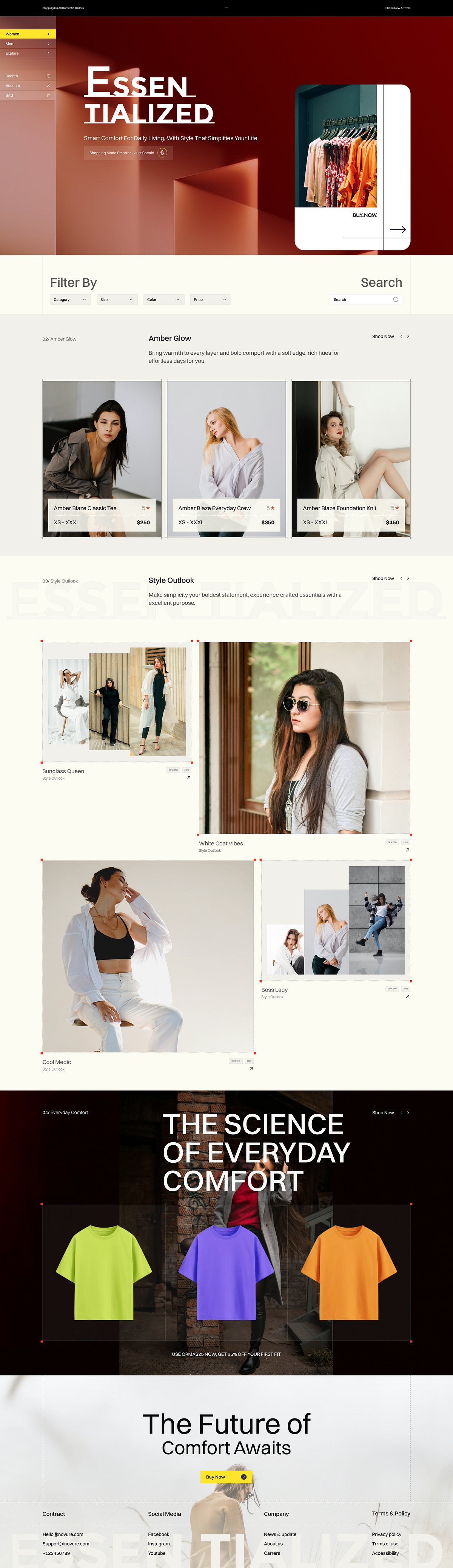 e-Commerce Store Website Web Design Image 2
