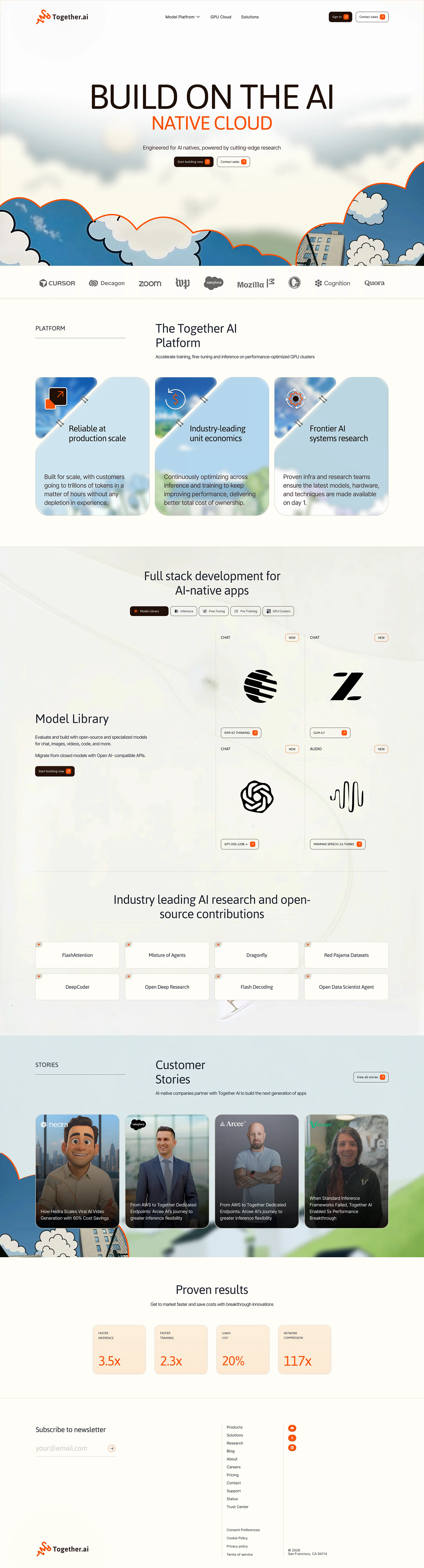 AI SaaS Website Web Design Image 1