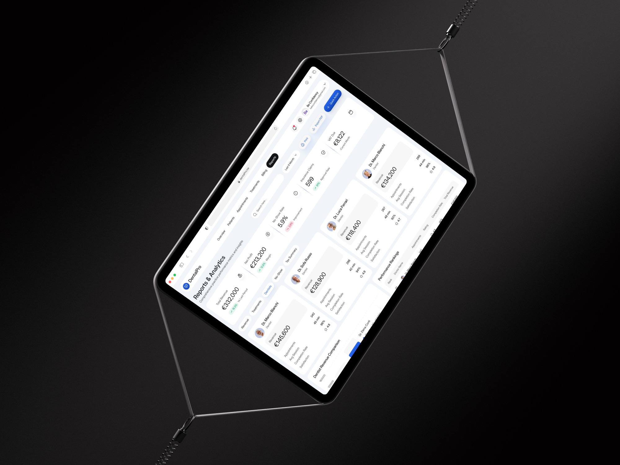 DentalPro — Dentist Performance & Revenue Insights Image 3