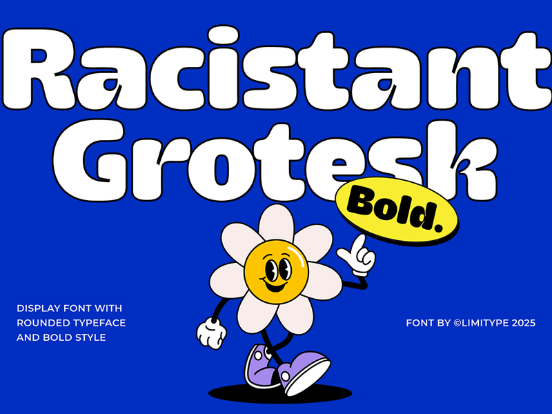 Racistant - Bold Font