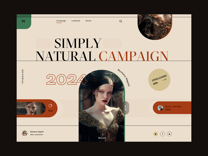 Carine fashion store - simply natural campaign 24 by Dawid Tomczyk ✪