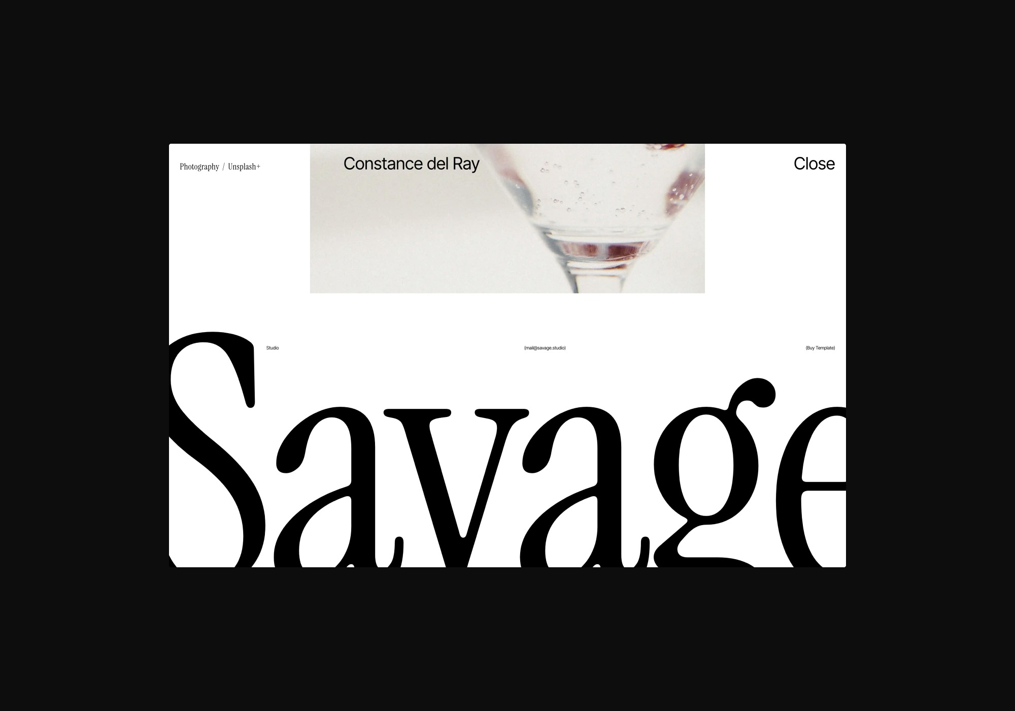 Savage Webflow Template by Specimen© Image 2