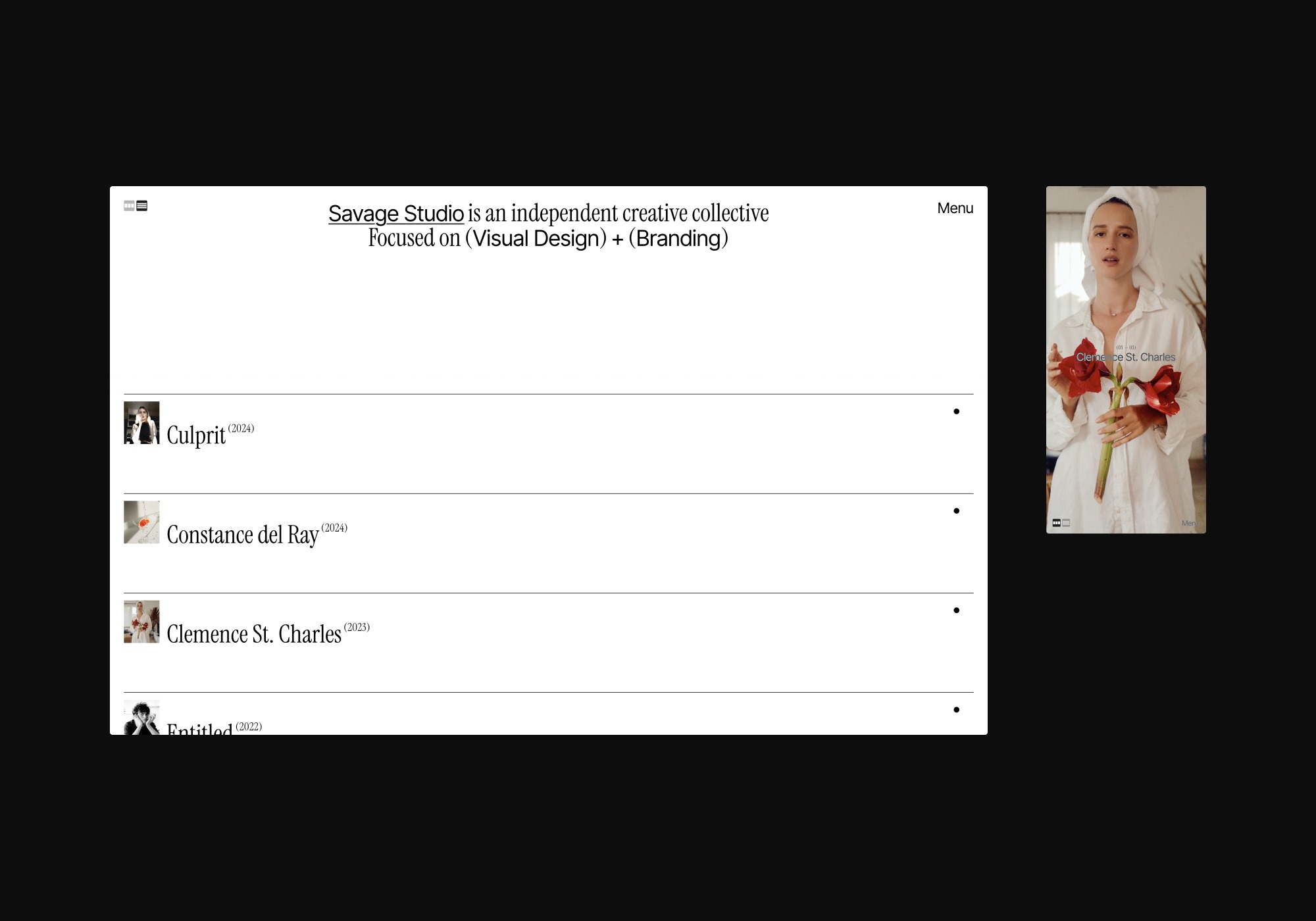 Savage Webflow Template by Specimen© Image 4