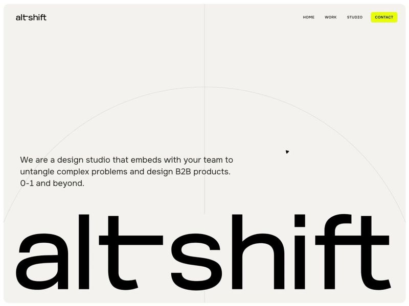 alt-shift studio website