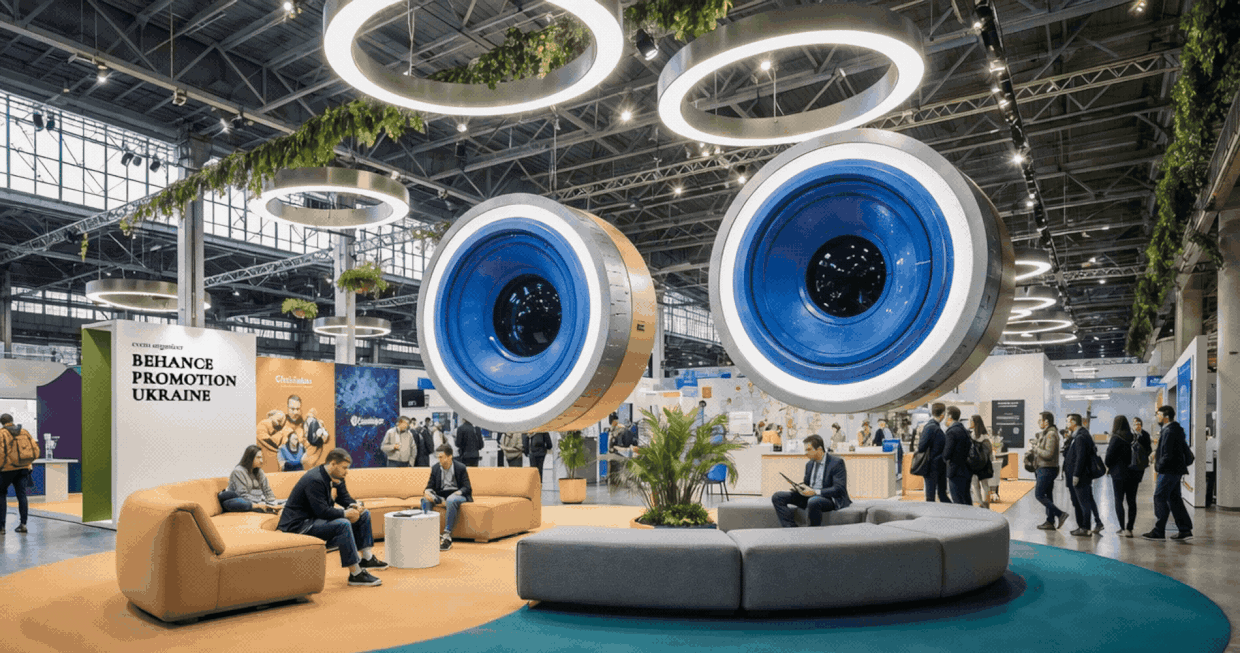 Art QR for Behance Promotion Ukraine Image 0