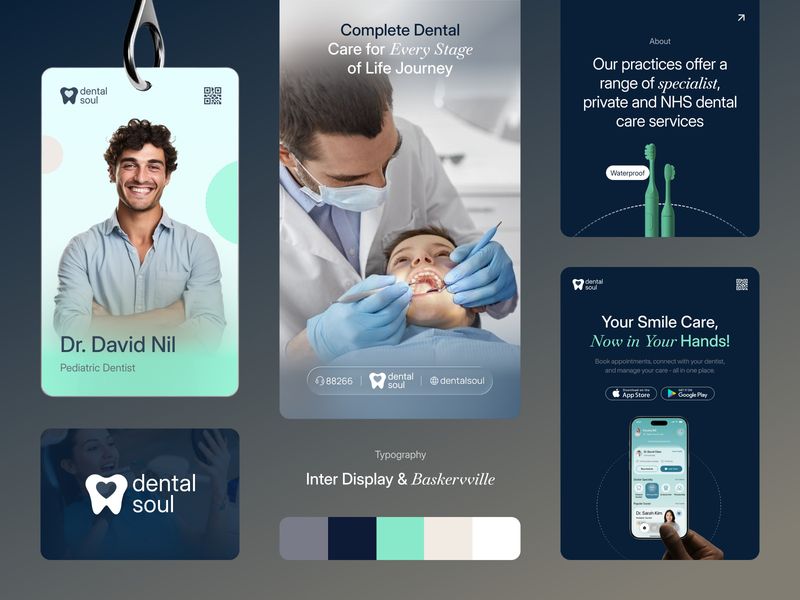 Dental Soul Dental Company Brand Identity