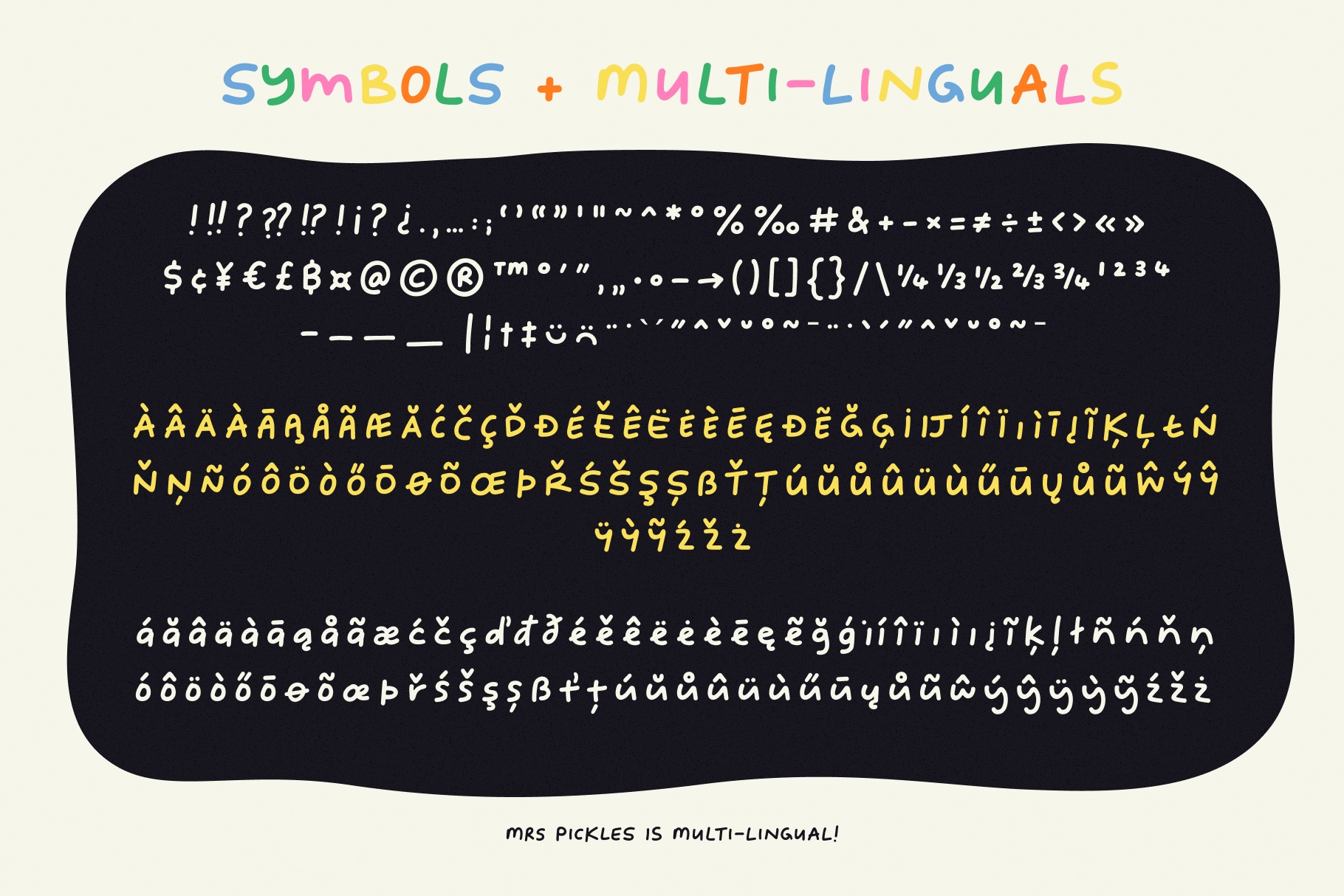 Mrs Pickles: A Friendly Handwritten Marker Font | TYPEHEIST Font Foundry Image 5