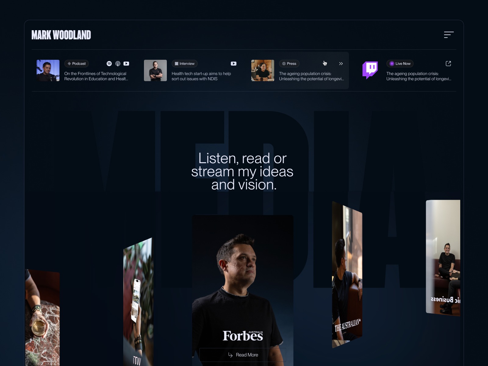 Mark Woodland | Website Image 2