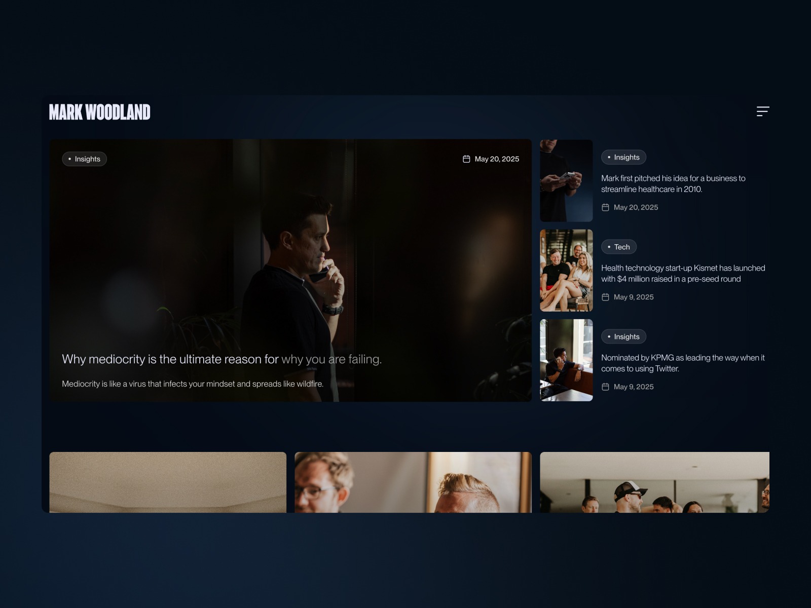 Mark Woodland | Website Image 8