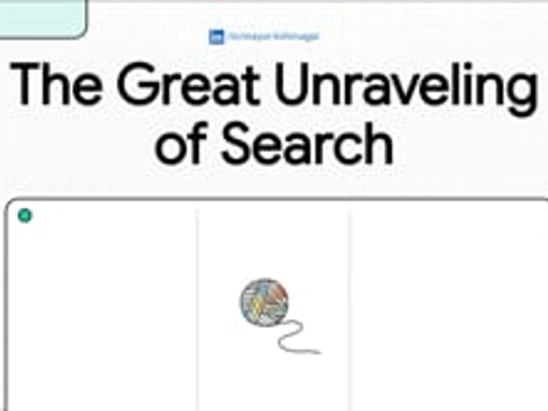 The Great Unraveling of Search: How AI Is Reshaping User Search Behaviour | by Mayur Kshirsagar | Aug, 2025 | Medium
