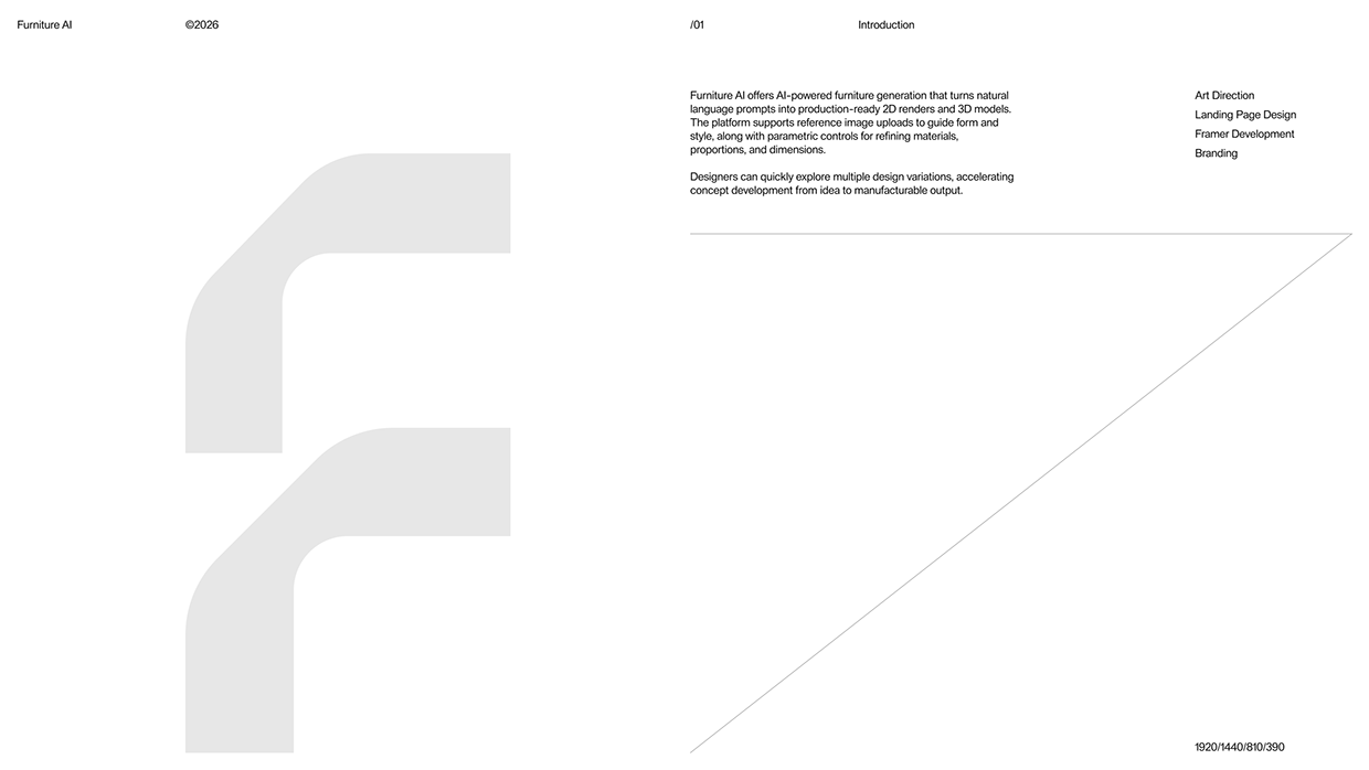 Furniture AI - Landing Page Image 0