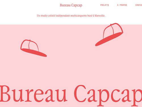 Bureau Capcap - Creative studio - CSS Winner