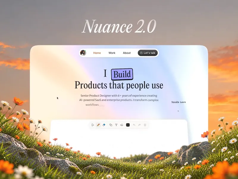 Nuance 2.0 - UI UX - Uncategorized design asset by framer