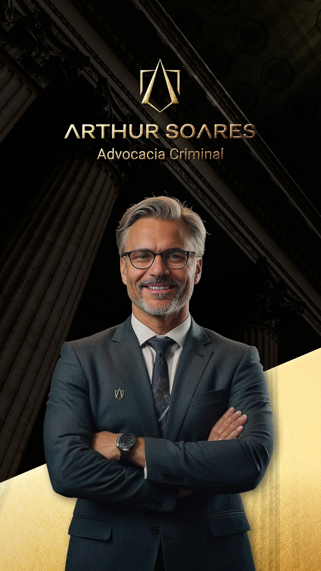 Criação de logomarca para o Advogado Arthur Soares