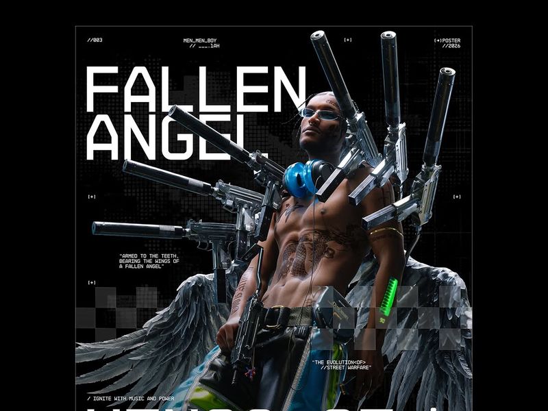 Poster003 - 3D Art by @equ1noz