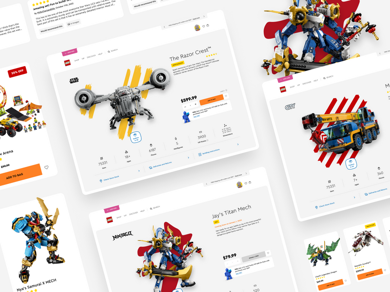 LEGO.com | Reimagined