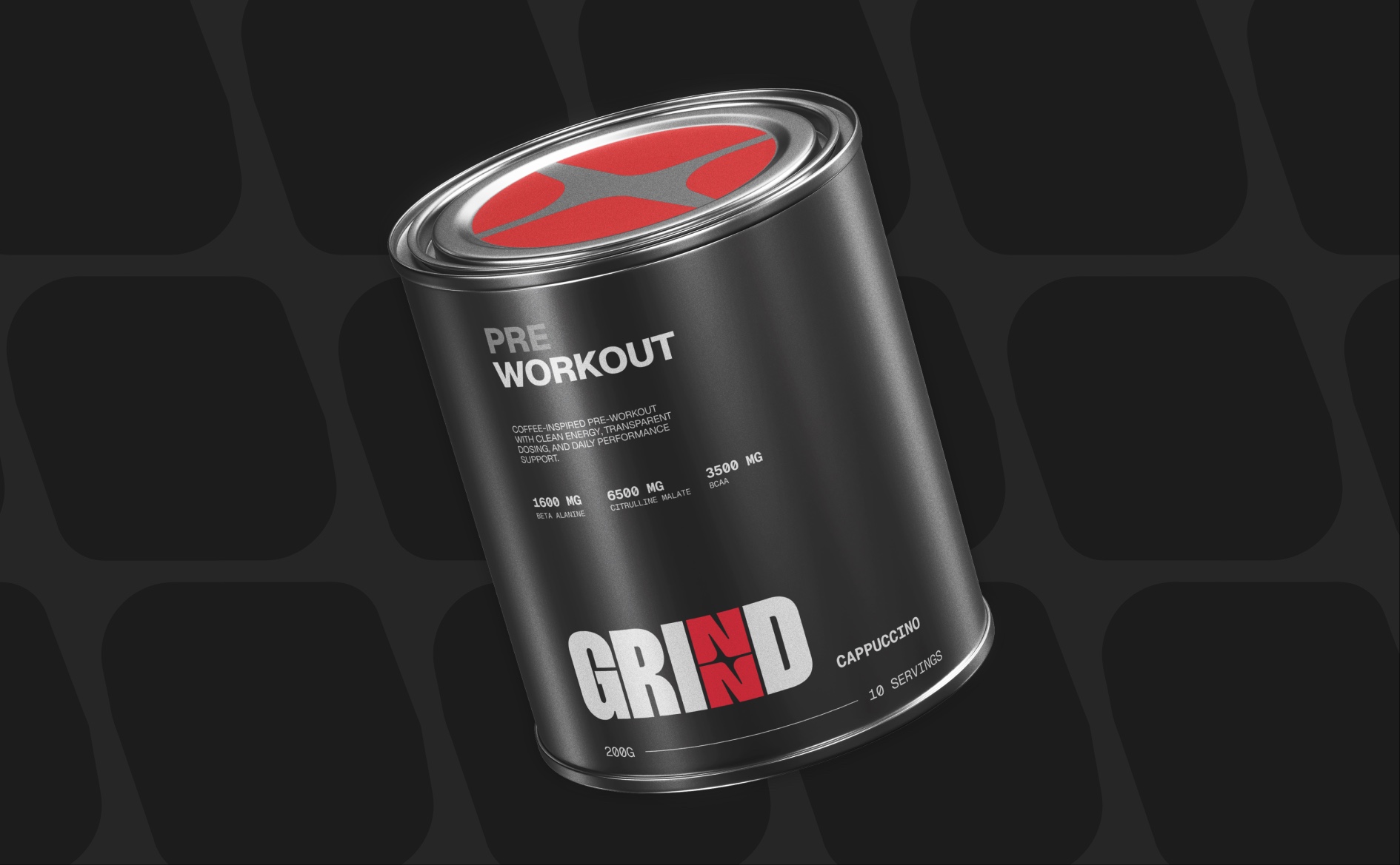 Grind - Sports Nutrition Branding & Packaging Image 1