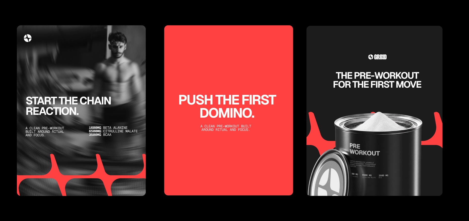 Grind - Sports Nutrition Branding & Packaging Image 4