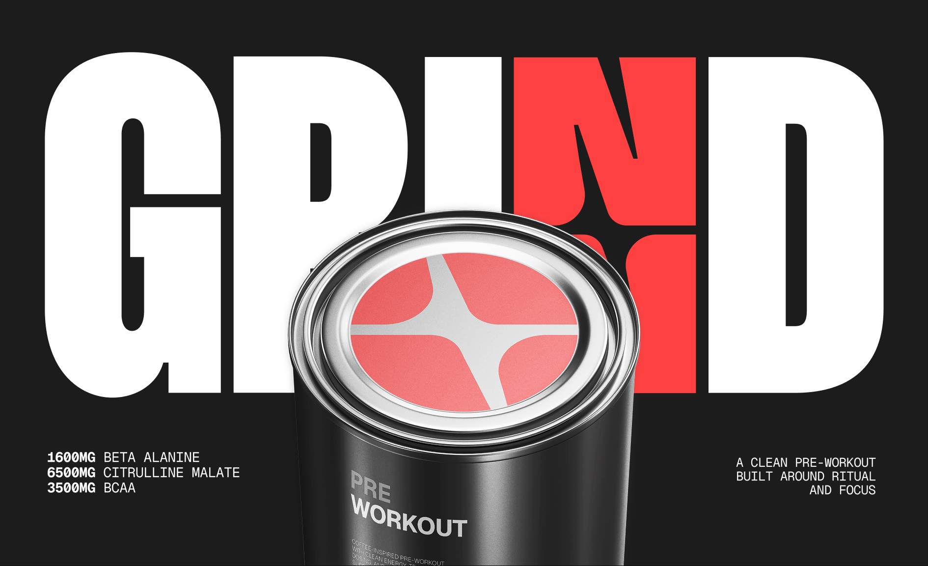 Grind - Sports Nutrition Branding & Packaging Image 9
